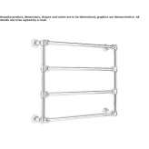 Wall-mounted towel warmer Conde