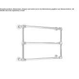Wall-mounted towel warmer Colne