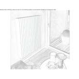 Vertical aluminum panel radiator mounted on the wall Legnago