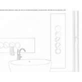 Wall-mounted towel warmer Olite