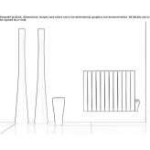 Decorative steel radiator Roade