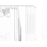 Decorative radiator made of extruded aluminum Pokrov