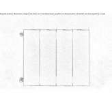 Decorative radiator made of extruded aluminum Luenen
