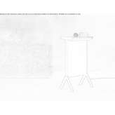 Mobile decorative radiator made of carbon steel Puscine