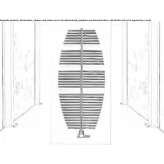Decorative steel radiator Gbely