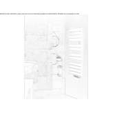 Electric, aluminum towel warmer, mounted on the wall Roade