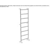 Wall-mounted towel warmer Harland