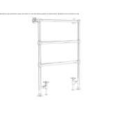 Electric towel warmer Skjern