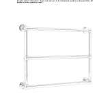 Horizontal, wall-mounted towel warmer Minor