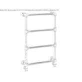 Vertical wall-mounted towel warmer Radlin