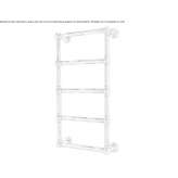 Metal decorative radiator Polson