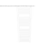 Vertical towel warmer made of powder-coated steel, mounted on the wall Ayolas