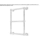 Metal decorative radiator Polson
