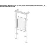 Decorative cast iron radiator Polson