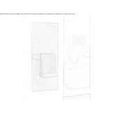 Steel panel radiator mounted on the wall Pienza