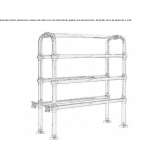 Metal decorative radiator Polson