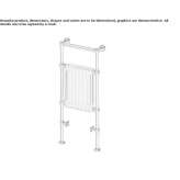 Decorative cast iron radiator Polson