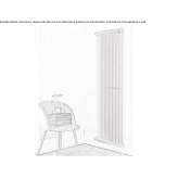 Metal wall panel radiator for hot water Benicia