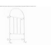 Metal towel warmer mounted on the wall Polson