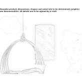 Panel water radiator for wall mounting Tykocin