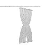 Steel towel warmer for hot water Urleasca