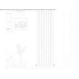 Vertical plate radiator made of carbon steel Birgi