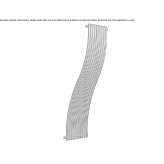 Towel warmer made of chrome-plated steel, hot-mounted, wall-mounted Montry