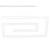 Towel warmer made of powder-coated steel, mounted to the wall Stawell