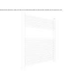 Steel towel warmer for hot water Sochi
