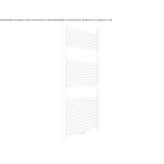 Steel towel warmer for hot water Favara