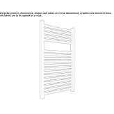Steel towel warmer for hot water Puracic
