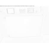 Horizontal, wall-mounted decorative radiator made of powder-coated steel Epitalio