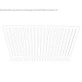 Towel warmer made of powder-coated steel, mounted to the wall Stawell