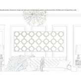 Horizontal aluminum panel radiator for wall mounting Yatala