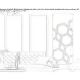 Pionowy aluminiowy grzejnik panelowy montowany na ścianie Yatala