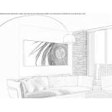 Aluminum decorative radiator / decorative radiator Outrijve