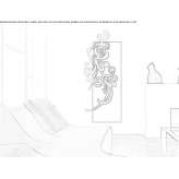 Aluminum decorative radiator / decorative radiator Gualdo