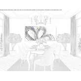 Aluminum decorative radiator / decorative radiator Vestnes