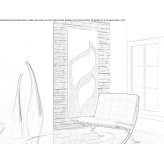 Aluminum decorative radiator / decorative radiator Gualdo