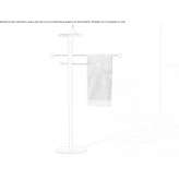 Standing wooden towel rack Pazarlar