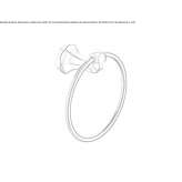 Towel ring Plaus