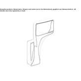 Towel rack in chrome-plated brass Satmarel