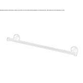 Stainless steel towel rack Sonico