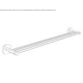 Metal towel rack Oboga