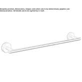 Wieszak na ręczniki ze stali nierdzewnej Momalle