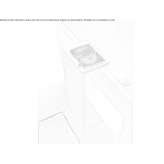 Corian® standing towel rack Limbach