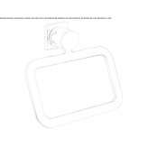 Metal towel ring Vertop