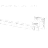Brass towel rack Lastovo