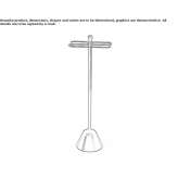 Standing towel rack Liers