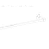 Brass towel rack Cortland